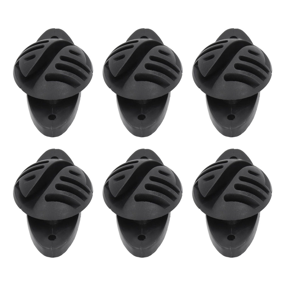 100 PCS Electric Fence Insulator Intermediate Bearing Rod Hemispherical Insulator Fence Front End System Accessories Withstand 15KV