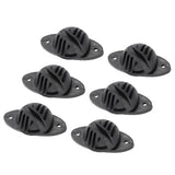 100 PCS Electric Fence Insulator Intermediate Bearing Rod Hemispherical Insulator Fence Front End System Accessories Withstand 15KV
