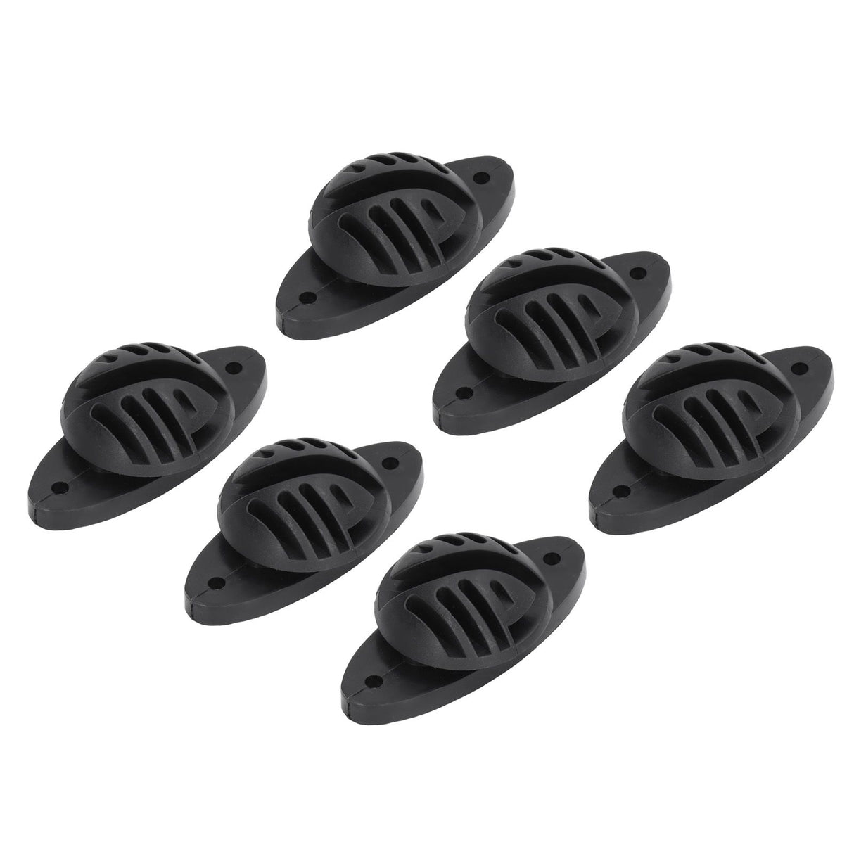 100 PCS Electric Fence Insulator Intermediate Bearing Rod Hemispherical Insulator Fence Front End System Accessories Withstand 15KV