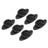 100 PCS Electric Fence Insulator Intermediate Bearing Rod Hemispherical Insulator Fence Front End System Accessories Withstand 15KV