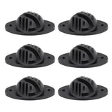 100 PCS Electric Fence Insulator Intermediate Bearing Rod Hemispherical Insulator Fence Front End System Accessories Withstand 15KV