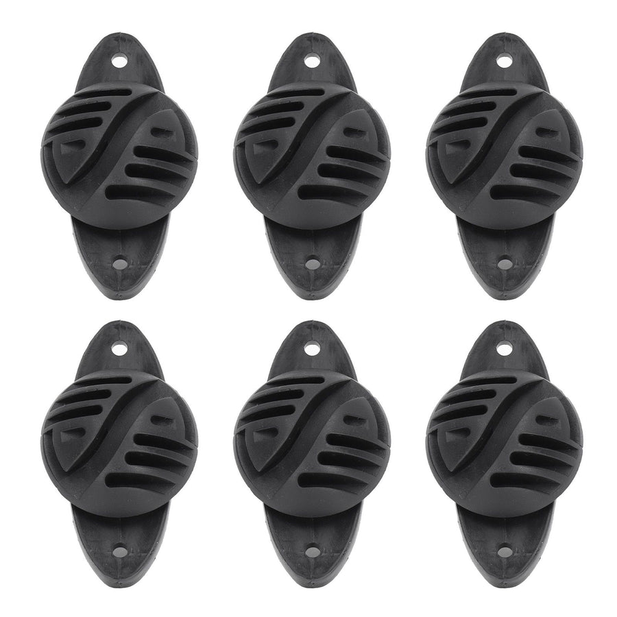 100 PCS Electric Fence Insulator Intermediate Bearing Rod Hemispherical Insulator Fence Front End System Accessories Withstand 15KV