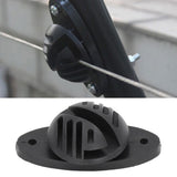 100 PCS Electric Fence Insulator Intermediate Bearing Rod Hemispherical Insulator Fence Front End System Accessories Withstand 15KV - Extra Image