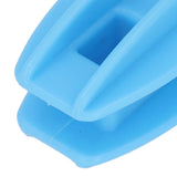 100PCS Electric Fence Insulator Weather Resistant ABS Square Tube Post Insulator for Steel Wire Blue