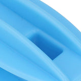 100PCS Electric Fence Insulator Weather Resistant ABS Square Tube Post Insulator for Steel Wire Blue