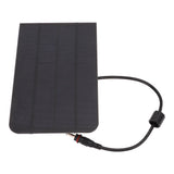 Solar Oxygen Pump 2.5W High Power Lightweight Fishing Pool Oxygen Pump for Outdoor 5V - Front View