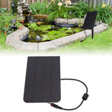 Solar Oxygen Pump 2.5W High Power Lightweight Fishing Pool Oxygen Pump for Outdoor 5V - Extra Image