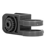 40Pcs Electric Fence Insulator Tightener Firmly Fixing Corrosion Resistance Tube Post Insulator Tensioner Black - Low Angle