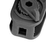 40Pcs Electric Fence Insulator Tightener Firmly Fixing Corrosion Resistance Tube Post Insulator Tensioner Black - Extra Image