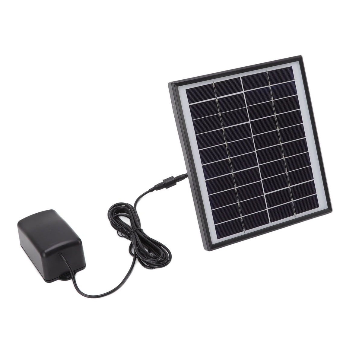 Solar Oxygen Pump 10V 6W Shockproof Small Lightweight Solar Water Air Pump for Fish Tanks Aquariums Swimming Pools