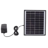Solar Oxygen Pump 10V 6W Shockproof Small Lightweight Solar Water Air Pump for Fish Tanks Aquariums Swimming Pools - Extra Image