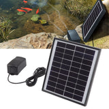 Solar Oxygen Pump 10V 6W Shockproof Small Lightweight Solar Water Air Pump for Fish Tanks Aquariums Swimming Pools - Extra Image