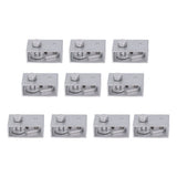 10pcs Electric Fence Wire Tensioner Aluminum Alloy Tension Fence Inline Tightener Anti Theft Alarm for Farm Safety