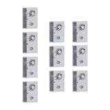 10pcs Electric Fence Wire Tensioner Aluminum Alloy Tension Fence Inline Tightener Anti Theft Alarm for Farm Safety
