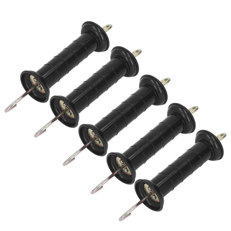 5Pcs Electric Fence Handle Insulated Gate Grip Bar with Metal Hook for Farm Pasture, image 9