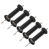 5Pcs Electric Fence Handle Insulated Gate Grip Bar with Metal Hook for Farm Pasture - Extra Image