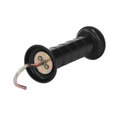 5Pcs Electric Fence Handle Insulated Gate Grip Bar with Metal Hook for Farm Pasture
