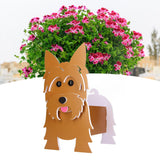Dog Plant Container Cute PVC in Bulk Dog Planter Flower Pot for Indoor Garden Decoration - Extra Image