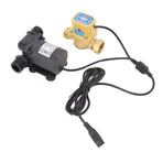 DC Brushless Pump Quiet Solar Water Heater Booster Pump with Flow Switch 6v-24v G1/2 Male Thread