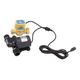 DC Brushless Pump Quiet Solar Water Heater Booster Pump with Flow Switch 6v-24v G1/2 Male Thread - Close-Up Angle