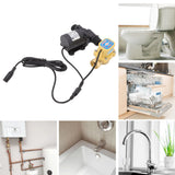 DC Brushless Pump Quiet Solar Water Heater Booster Pump with Flow Switch 6v-24v G1/2 Male Thread