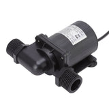 DC Brushless Pump Quiet Solar Water Heater Booster Pump with Flow Switch 6v-24v G1/2 Male Thread