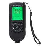 Digital Coating Thickness Gauge ABS with Portable Rope Automatic Shutdown Function Paint Coating Meter for Outdoor Black - Extra Image
