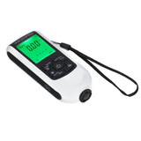 Digital Coating Thickness Gauge ABS with Portable Rope Automatic Shutdown Function Paint Coating Meter for Outdoor White