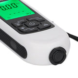 Digital Coating Thickness Gauge ABS with Portable Rope Automatic Shutdown Function Paint Coating Meter for Outdoor White - Extra Image