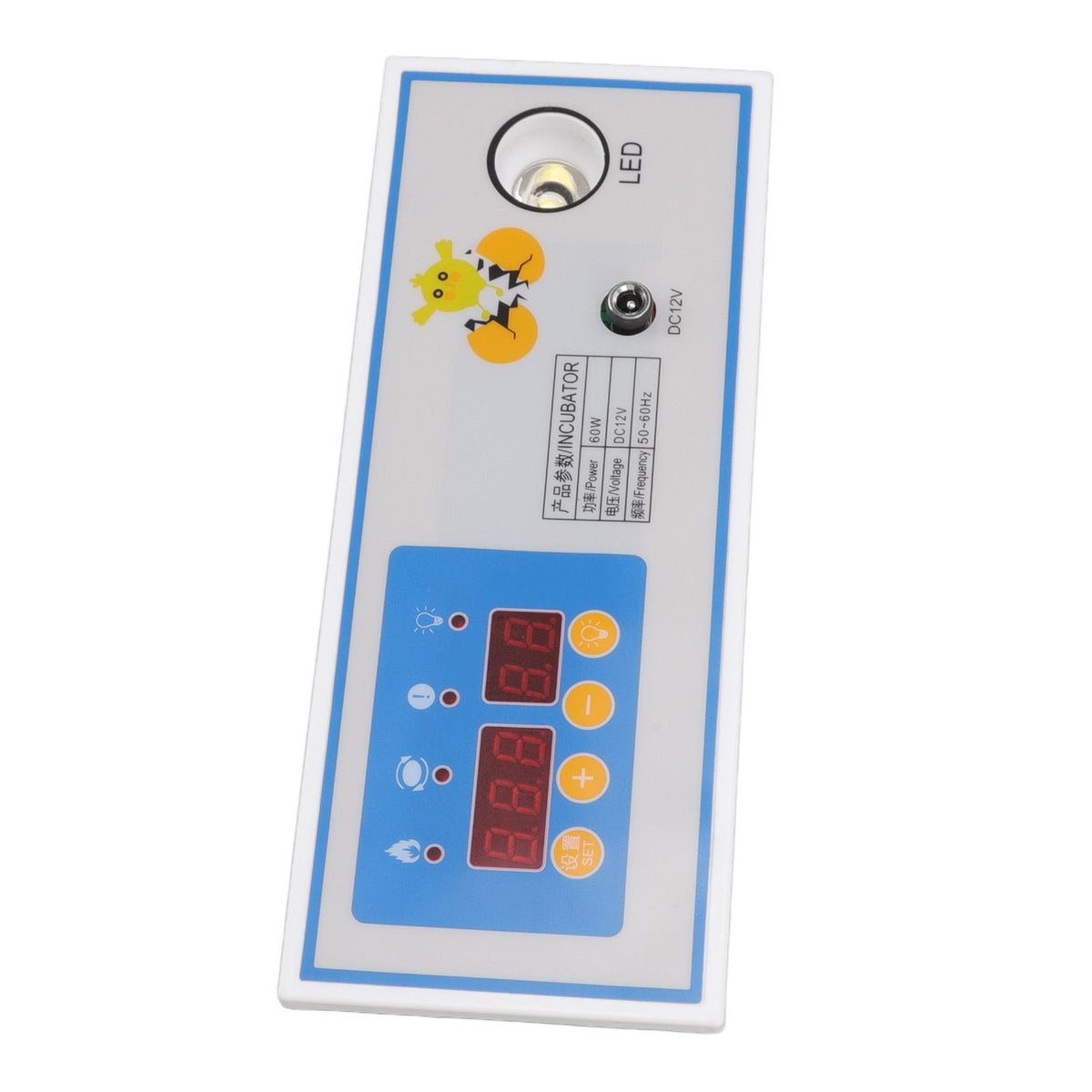 60W 12V Incubator Thermostat Plastic Automatic Incubator Temperature Controller for Mini Incubator Accessory