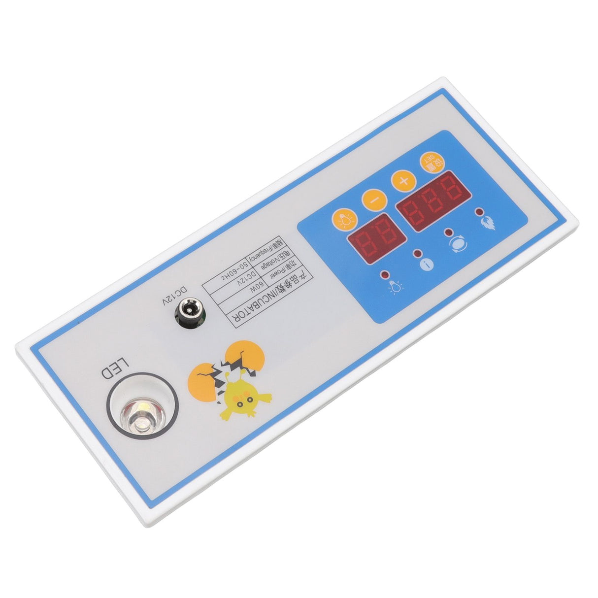60W 12V Incubator Thermostat Plastic Automatic Incubator Temperature Controller for Mini Incubator Accessory