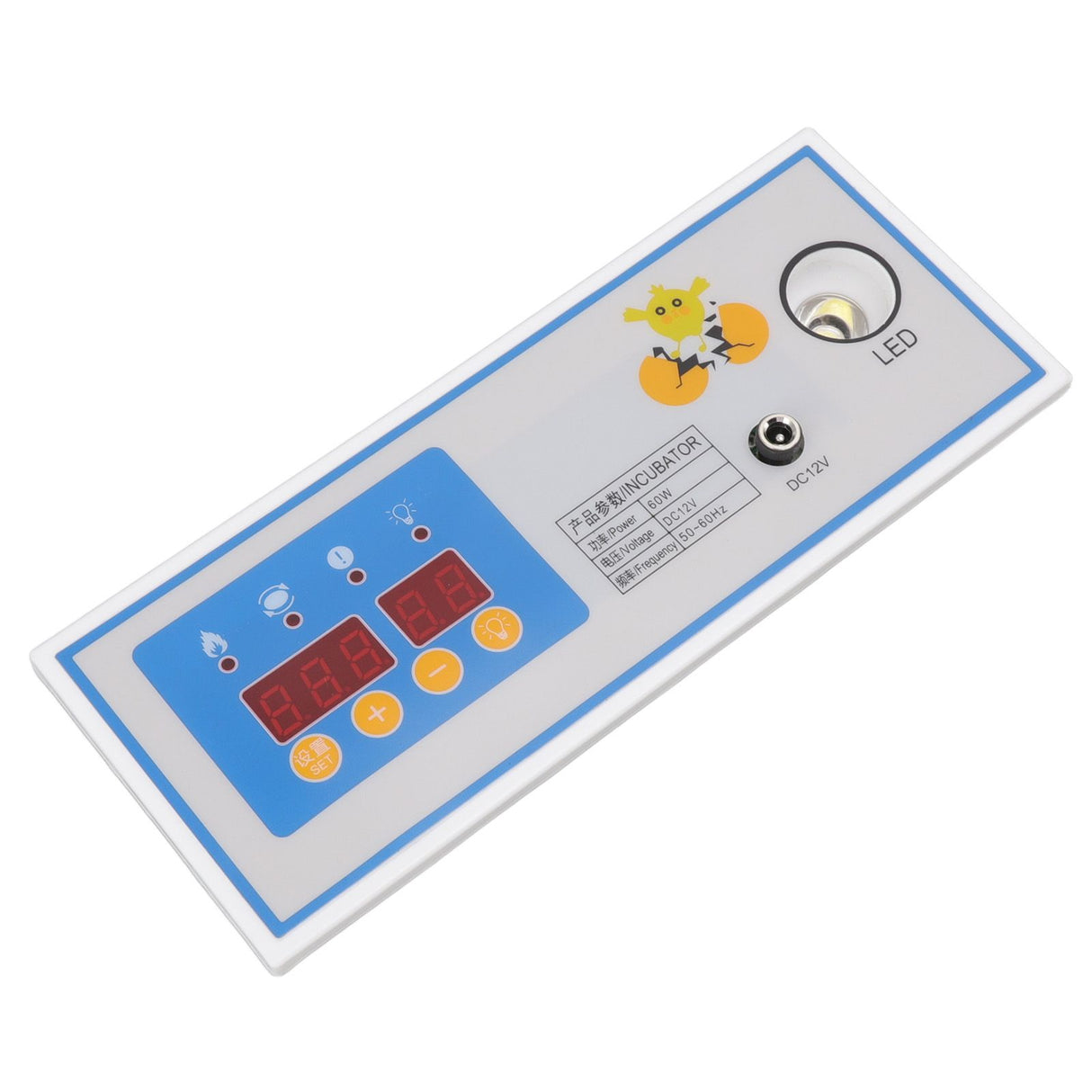 60W 12V Incubator Thermostat Plastic Automatic Incubator Temperature Controller for Mini Incubator Accessory