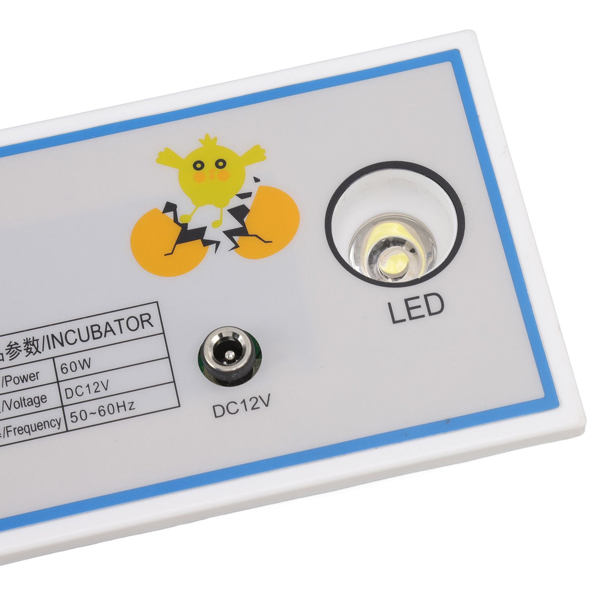 60W 12V Incubator Thermostat Plastic Automatic Incubator Temperature Controller for Mini Incubator Accessory