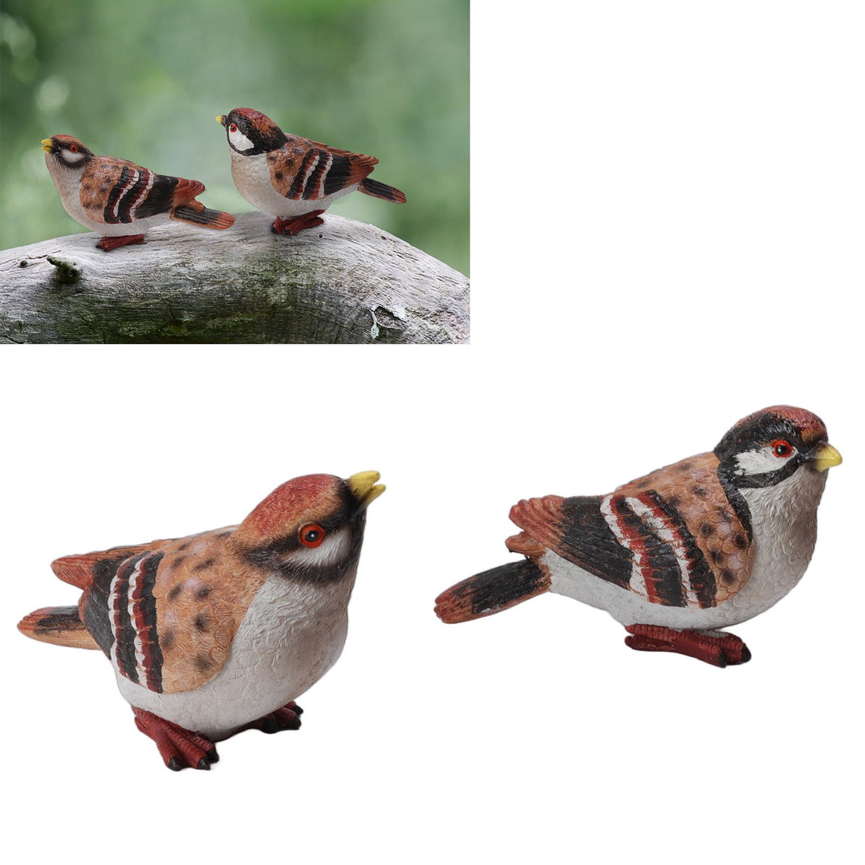 Garden Bird Ornament Resin Crafts Courtyard Simulation Bird Models Decorative Ornaments