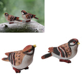 Garden Bird Ornament Resin Crafts Courtyard Simulation Bird Models Decorative Ornaments