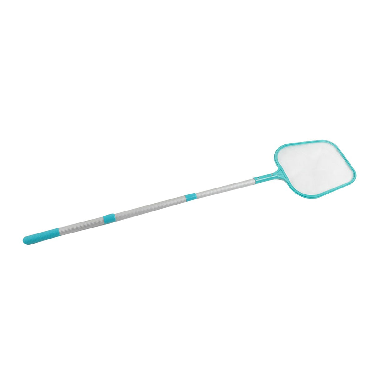 Swimming Pool Skimmer Net Plastic Nylon Green Leaf Rake Cleaning Tool for Hot Tub Spa Fountain