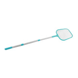 Swimming Pool Skimmer Net Plastic Nylon Green Leaf Rake Cleaning Tool for Hot Tub Spa Fountain