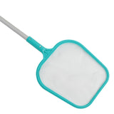 Swimming Pool Skimmer Net Plastic Nylon Green Leaf Rake Cleaning Tool for Hot Tub Spa Fountain - Extra Image