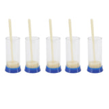 5Pcs Queen Bee Marking Cage Soft Safe Lightweight Queen Bee Marking Cage Bottle Marker for Gardening Potted Plants