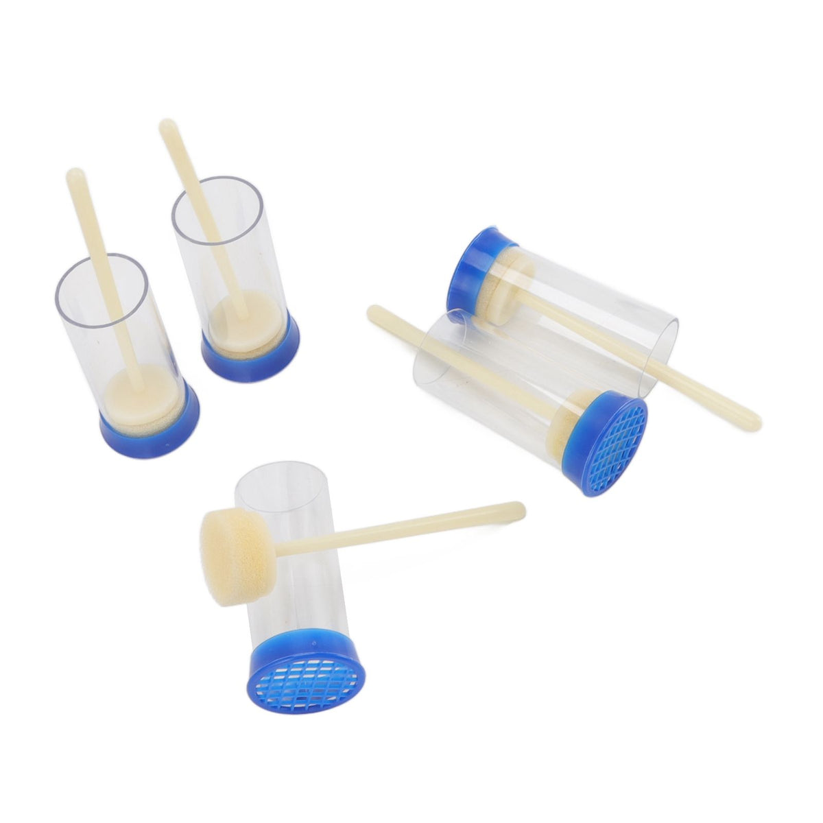 5Pcs Queen Bee Marking Cage Soft Safe Lightweight Queen Bee Marking Cage Bottle Marker for Gardening Potted Plants