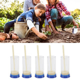 5Pcs Queen Bee Marking Cage Soft Safe Lightweight Queen Bee Marking Cage Bottle Marker for Gardening Potted Plants - Extra Image