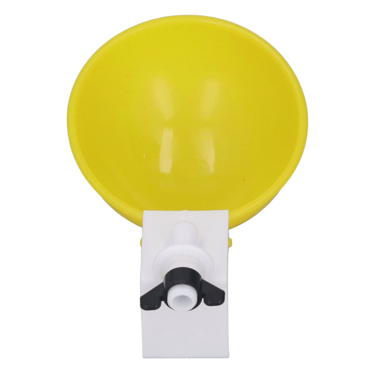 9pcs Chicken Water Cups Yellow Poultry Automatic Drinking Bowl Water Cups Feeder Waterer for Chicken Duck Goose Quail