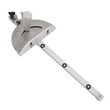 Miter Gauge Wear Resistant Aluminum High Accuracy Table Saw Miter Gauge for Woodworking - Front View