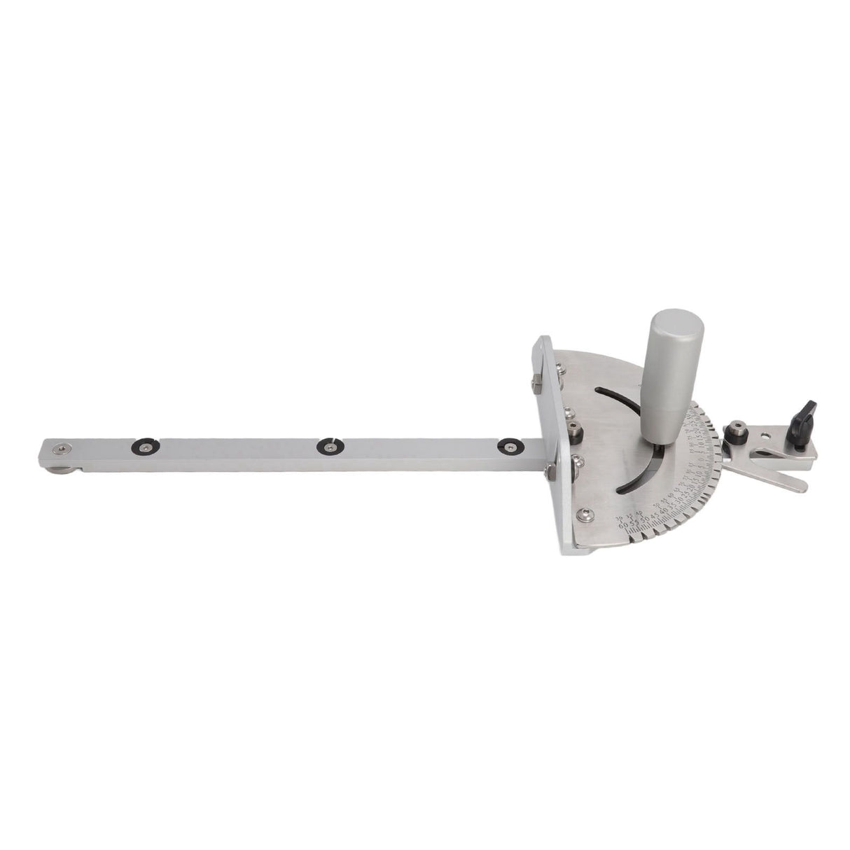 Miter Gauge Wear Resistant Aluminum High Accuracy Table Saw Miter Gauge for Woodworking