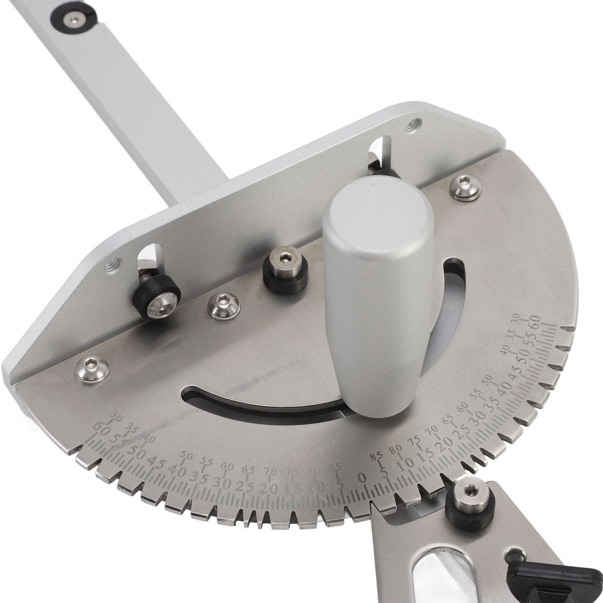 Miter Gauge Wear Resistant Aluminum High Accuracy Table Saw Miter Gauge for Woodworking