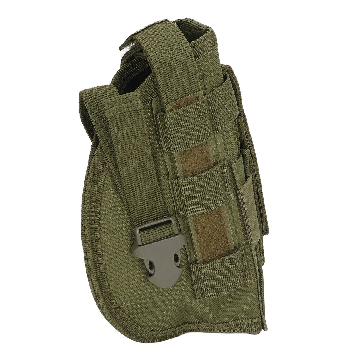 Molle Belt Holster Pouch Military Outdoor Waist Packs Multipurpose Nylon Holster Bag for Hunting Camping Olive Green