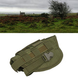 Molle Belt Holster Pouch Military Outdoor Waist Packs Multipurpose Nylon Holster Bag for Hunting Camping Olive Green - Extra Image