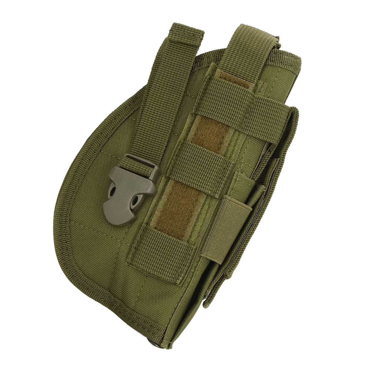Molle Belt Holster Pouch Military Outdoor Waist Packs Multipurpose Nylon Holster Bag for Hunting Camping Olive Green