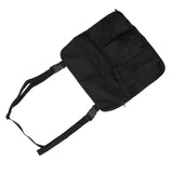 Camping Chair Hanging Bag Waterproof Oxford Cloth Adjustable Portable Beach Chairs Side Storage Bags for Outdoor Black