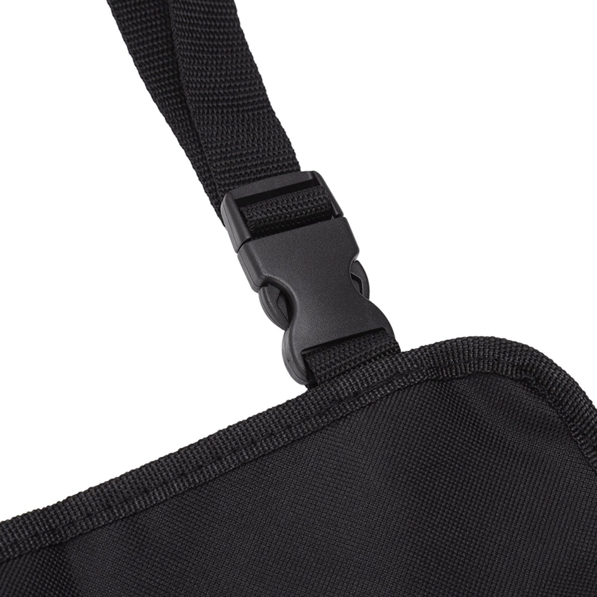 Camping Chair Hanging Bag Waterproof Oxford Cloth Adjustable Portable Beach Chairs Side Storage Bags for Outdoor Black